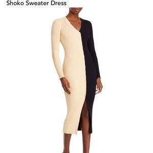 Staud Shoko Colorblock Dress NWT